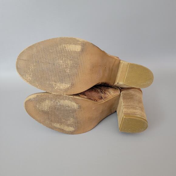 DIBA True Tren Dee Distressed Leather Lace Up Size 8 M Sandals - Picture 7 of 7